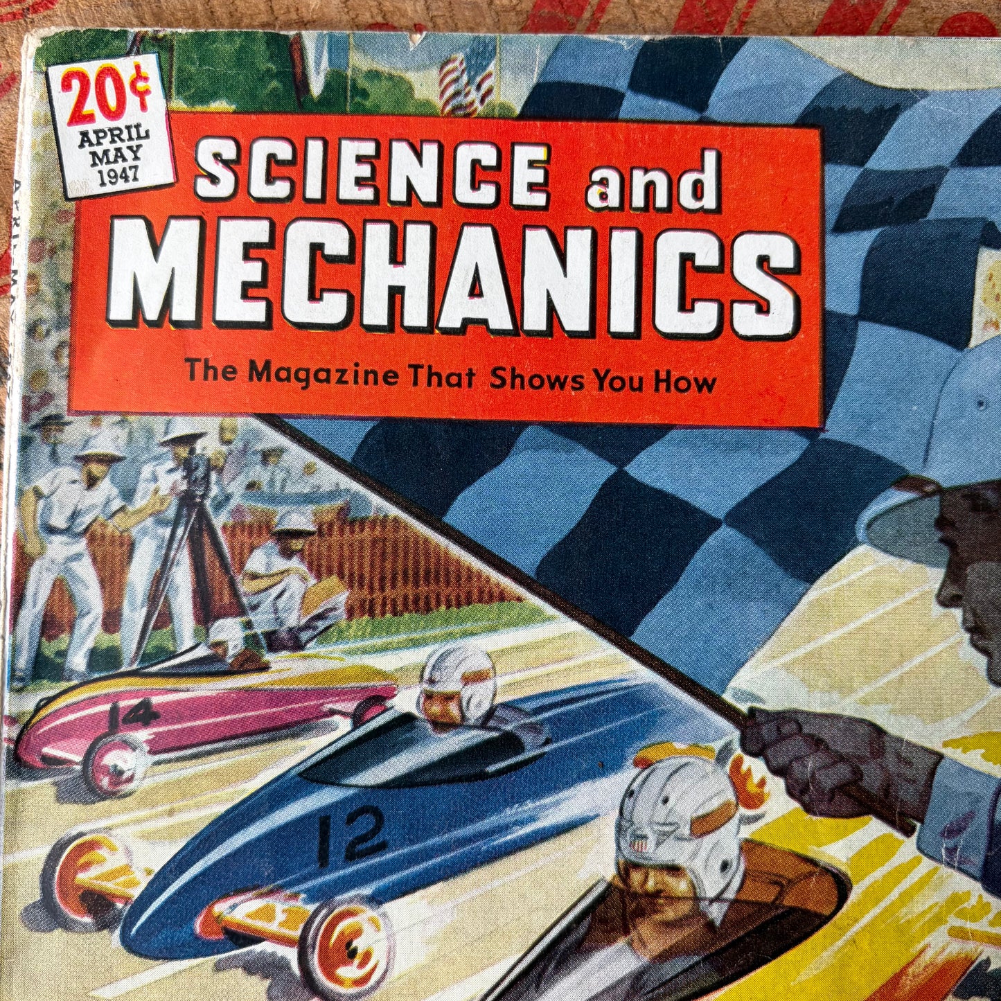 【USA vintage】Science and Mechanics Magazine  1947/April,May