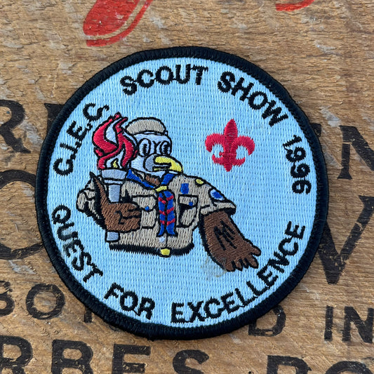 【USA vintage】Boy Scout Patch C.I.E.C. SCOUT SHOW 1996