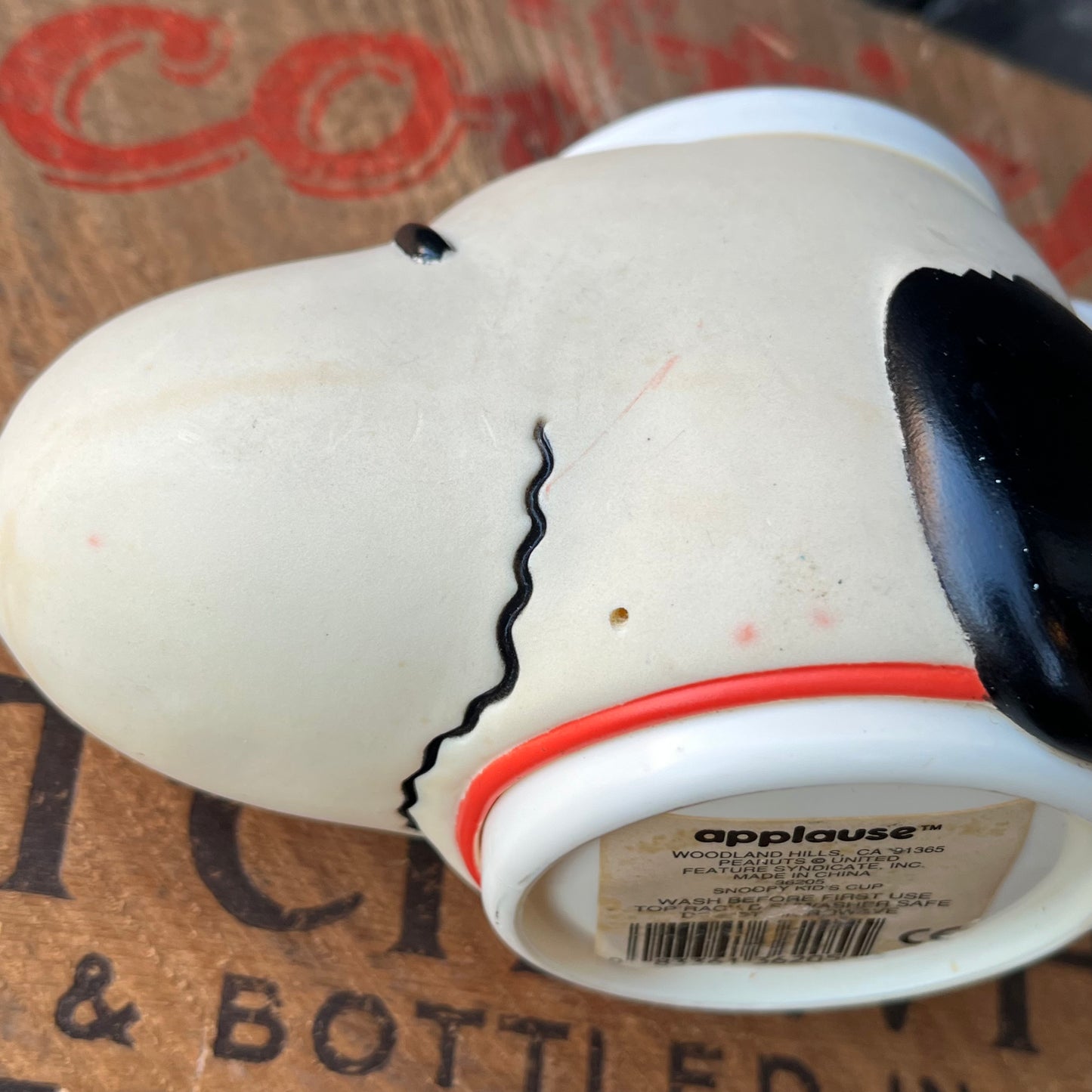 【USA vintage】80s applause Snoopy Kid’s Cup