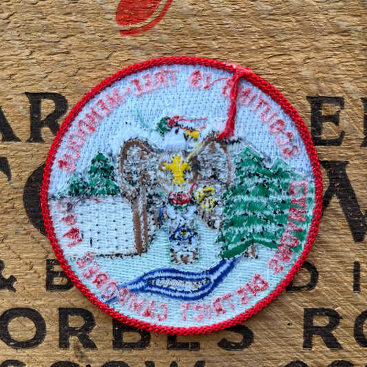【USA vintage】Boy Scout Patch Totem pole