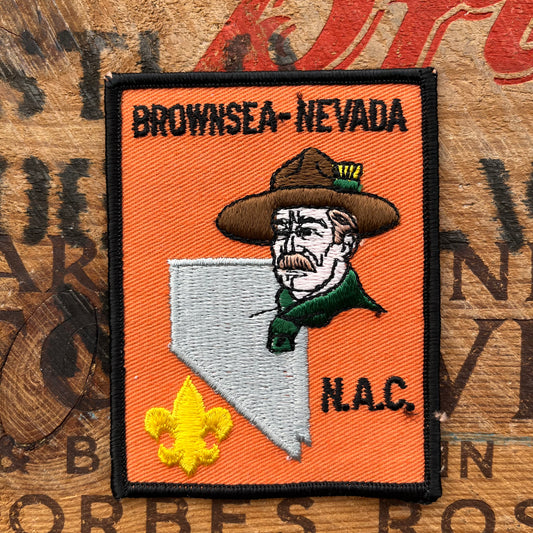 【USA vintage】Boy Scout Patch Brownsea  Nevada