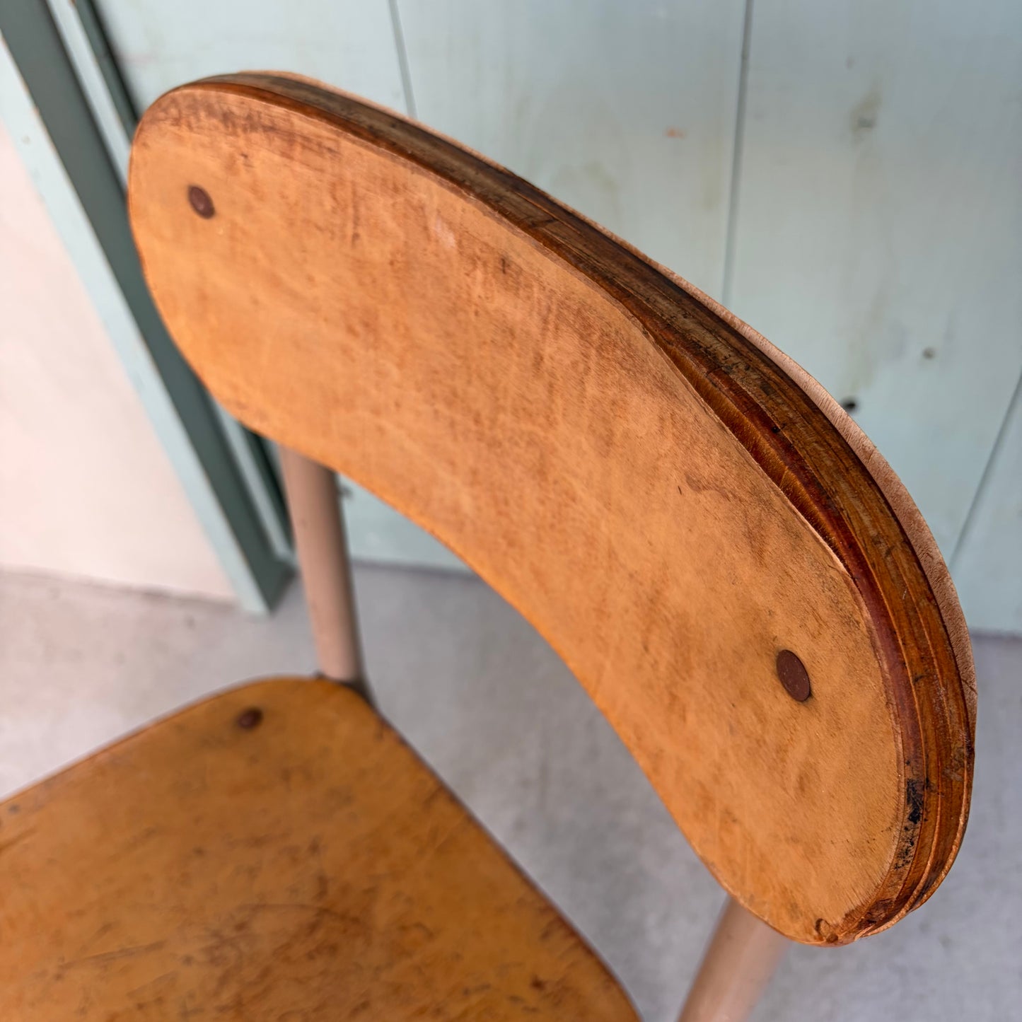 【USA vintage】NORCOR Manufacturing Company, Inc. School Chair ②