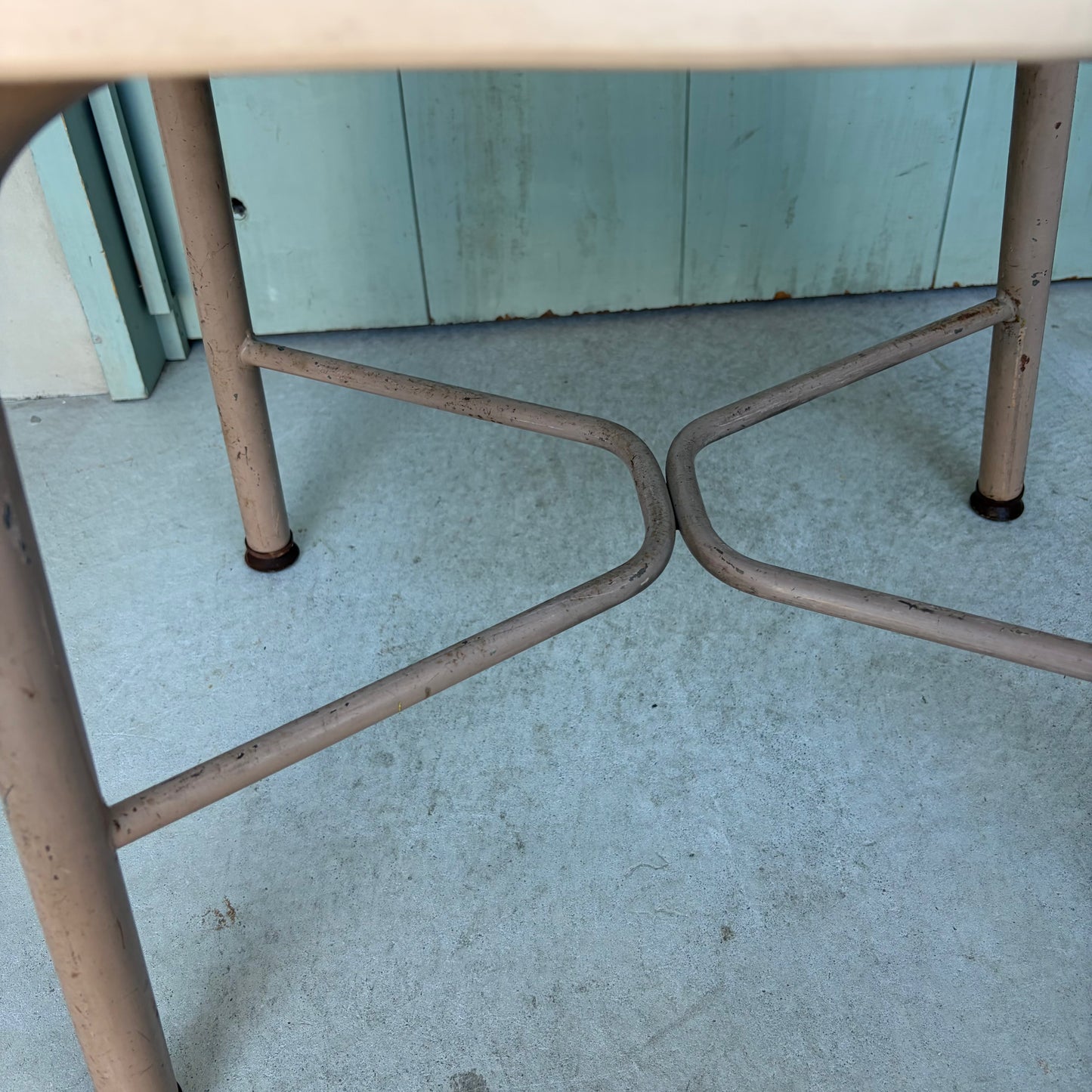 【USA vintage】60-70’s School Chair Ivory ②