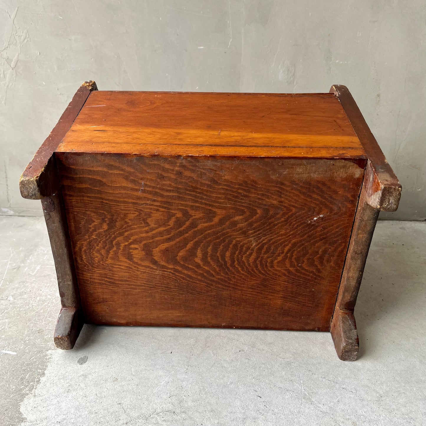 【USA vintage】Wooden Sewing Box