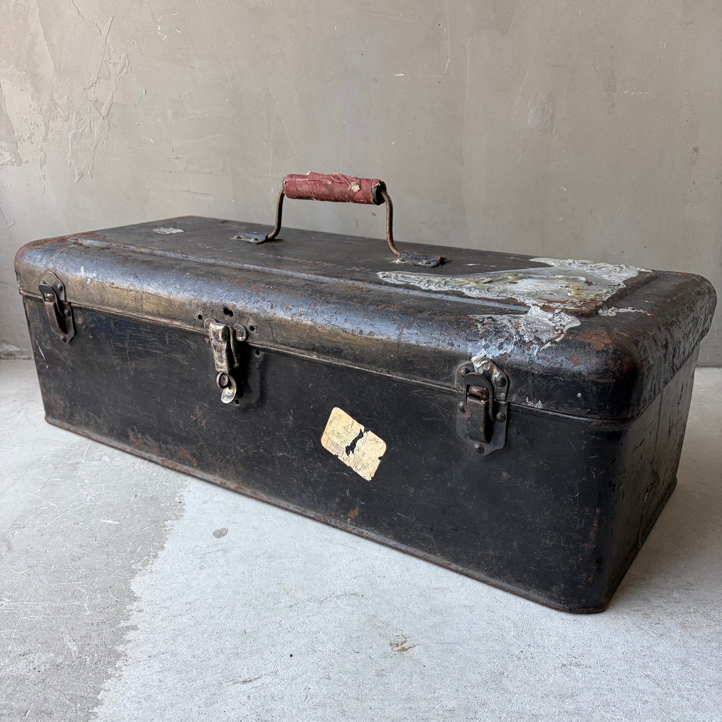 【USA vintage】Iron Toolbox