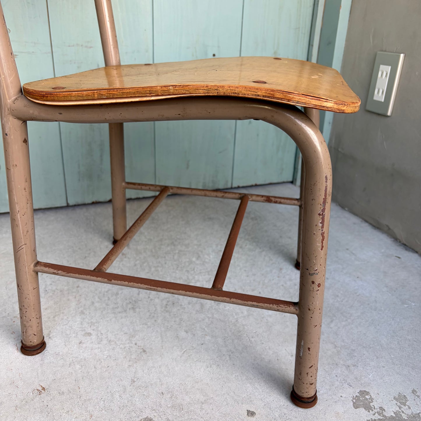 【USA vintage】NORCOR Manufacturing Company, Inc. School Chair ②