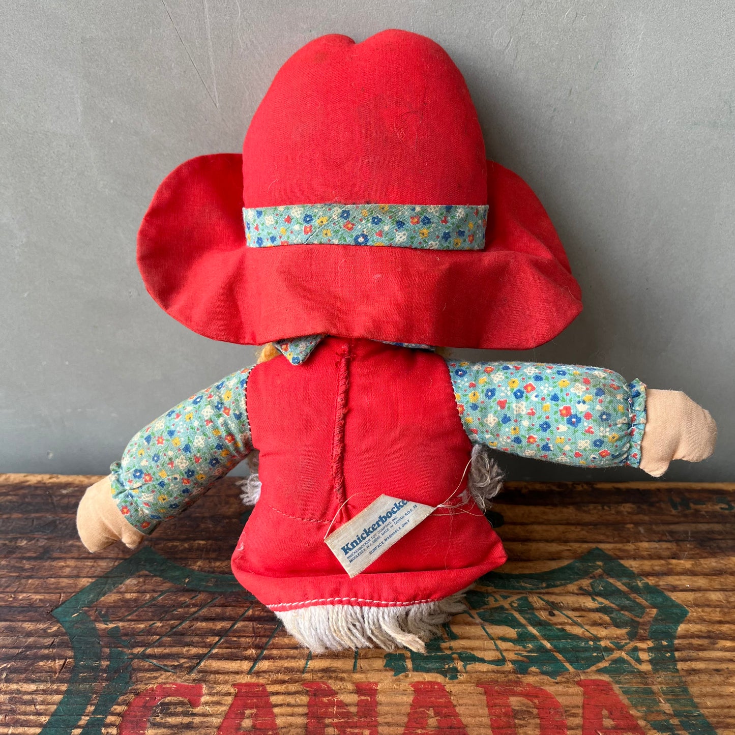 【81 USA vintage】Knickerbocker Toys Cowpokes Cowgirl Plush