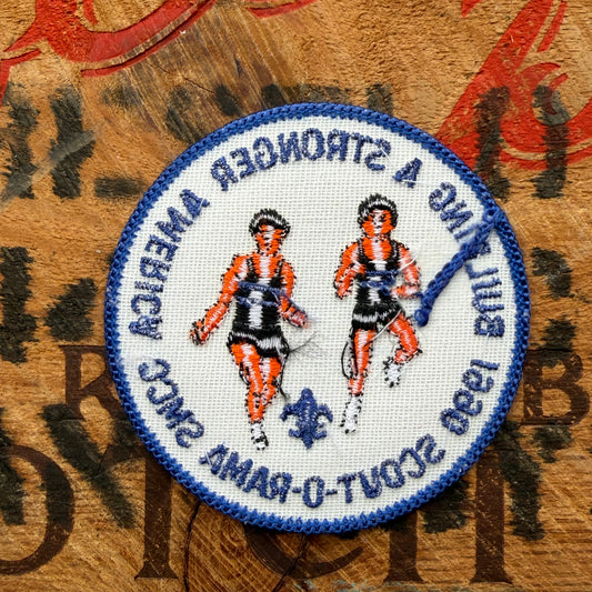 【USA vintage】Boy Scout BUILDING A STRONGER AMERICA Patch