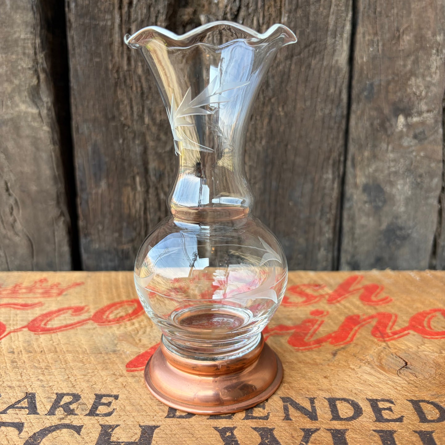 【USA vintage】Princess House Flower Vase