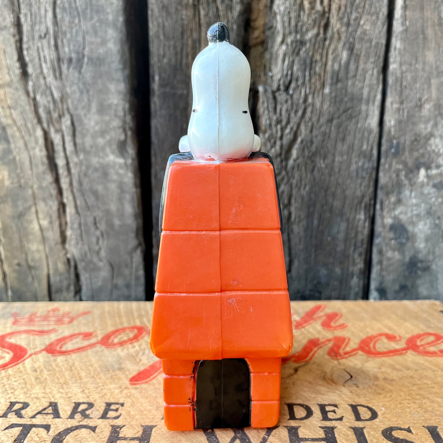 【USA vintage】Snoopy On Dog House Piggy Bank