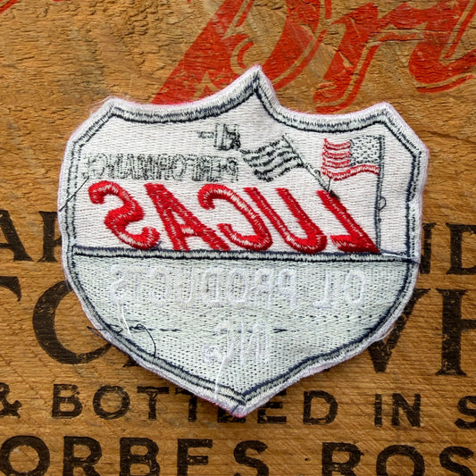 【USA vintage】LUCAS OIL PRODUCTS INC. Patch