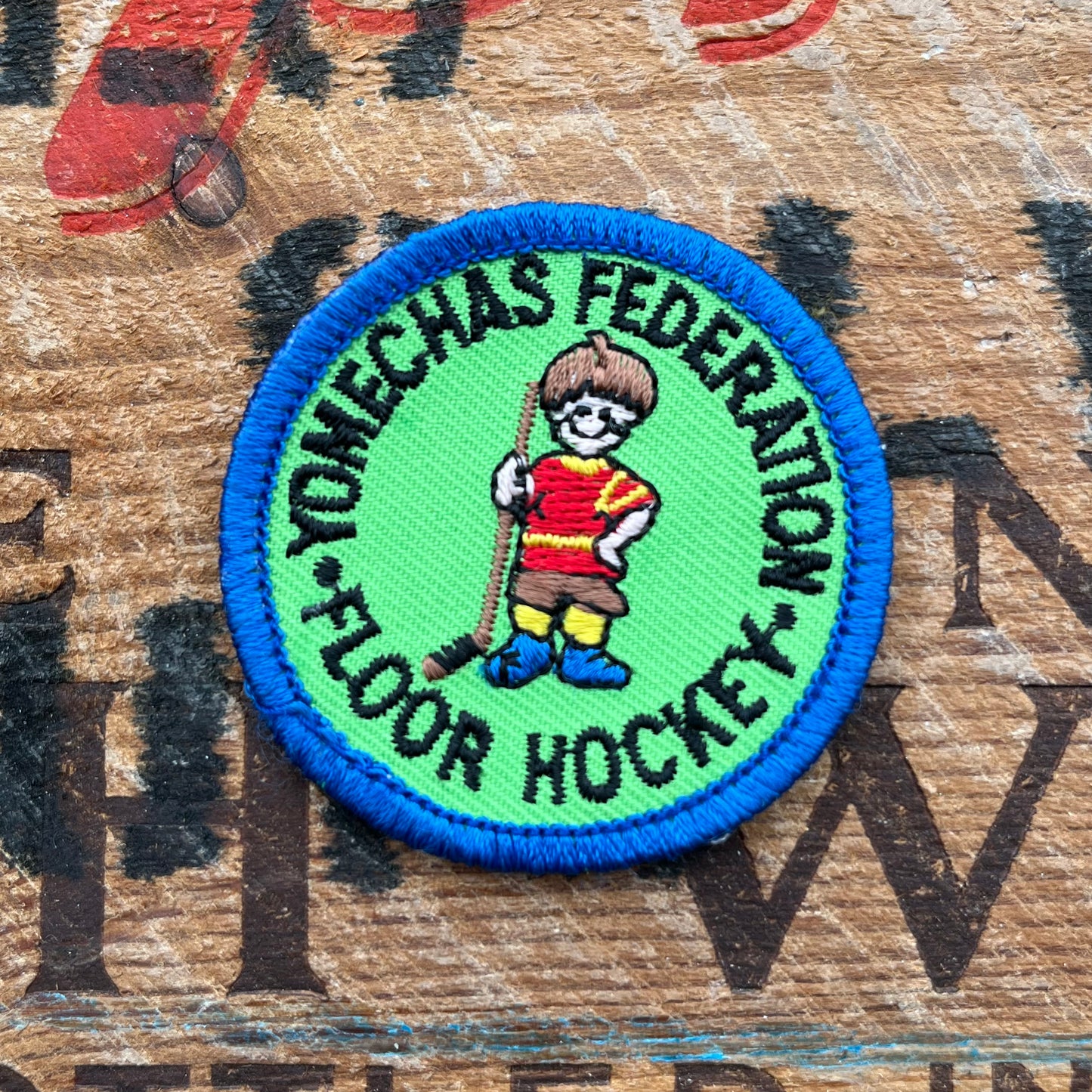 【USA vintage】YOMECHAS FEDERATION FLOOR HOCKEY
