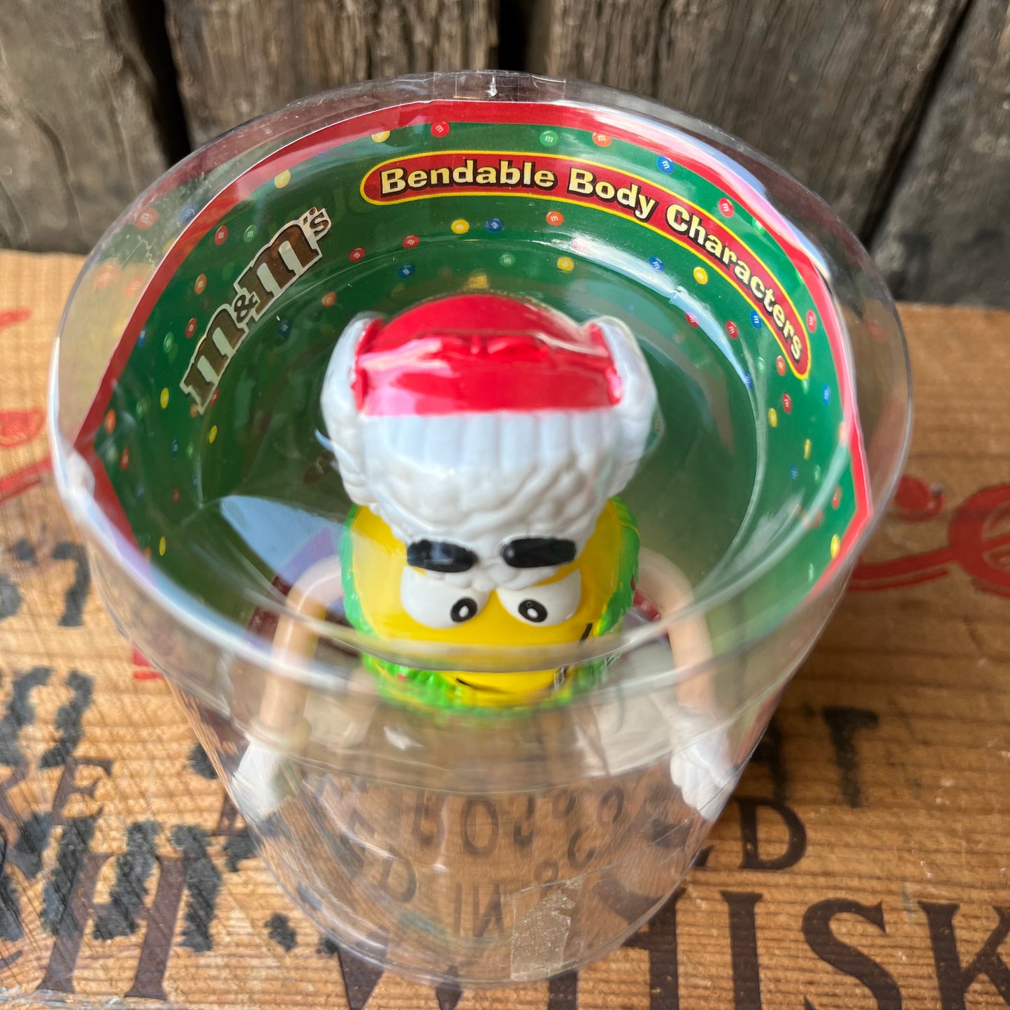 【USA】M&M's bendable body characters YELLOW figure