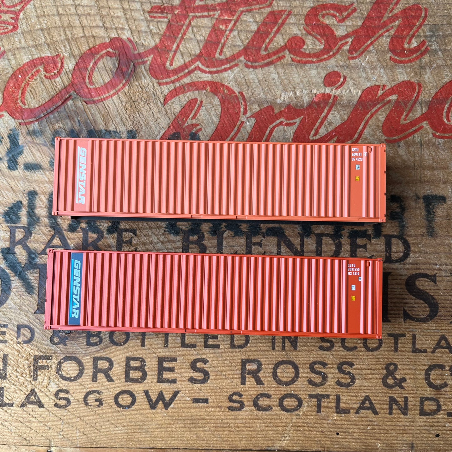 【USA vintage】ATHEARN 5742 40FT CONTAINER GENSTAR