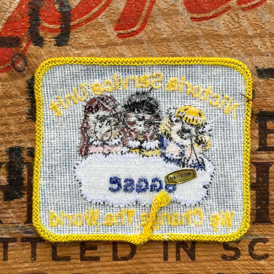 【USA vintage】Girl Scout Patch Victoria Service Unit