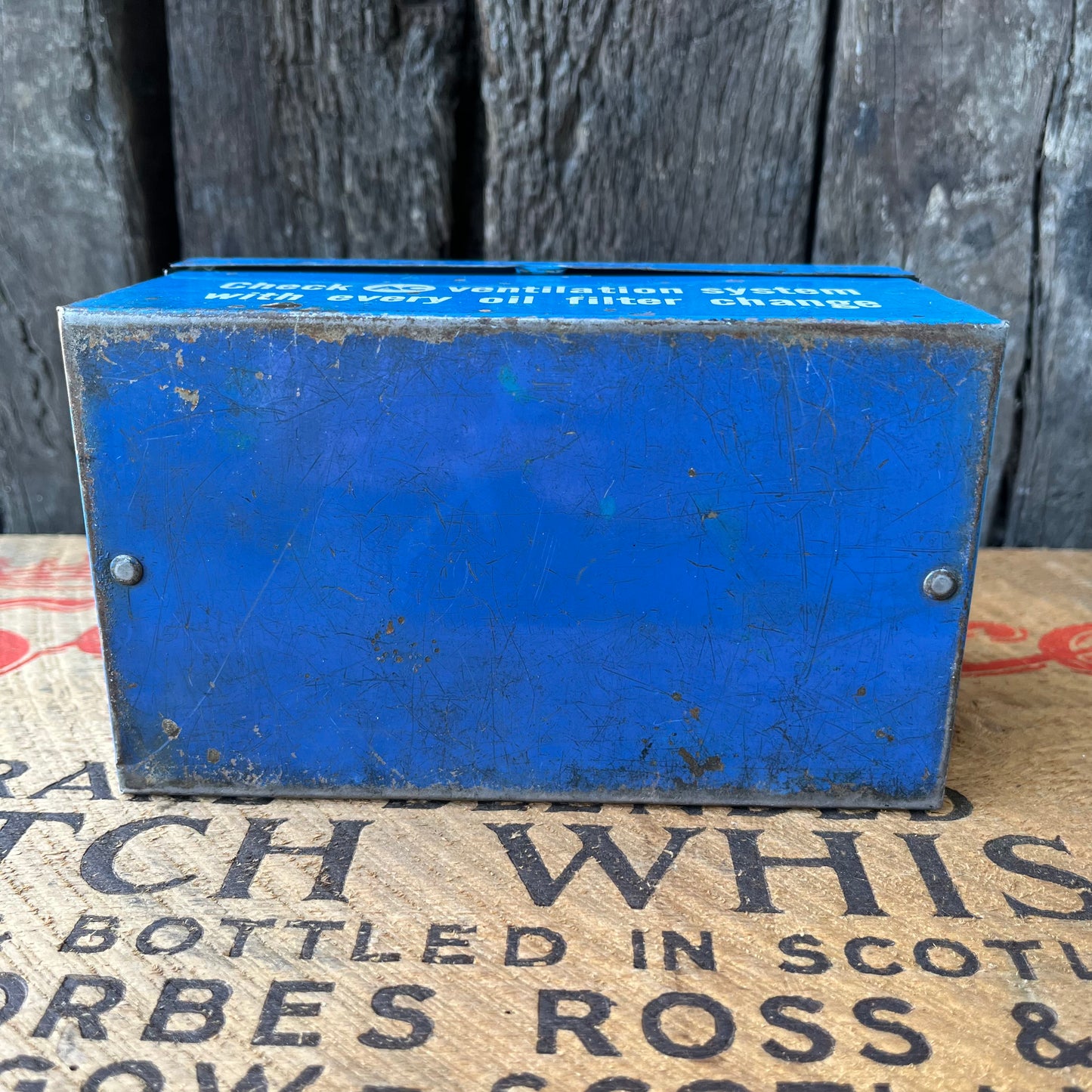 【USA vintage】30s AC POSITIVE CRANKCASE VENTILATION TESTER Toolbox