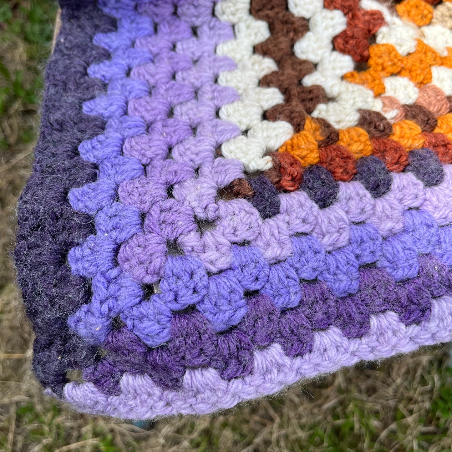 【USA vintage】Granny Blanket Square