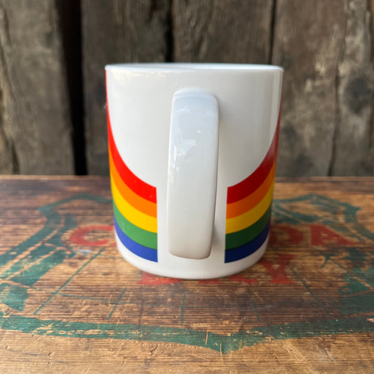 【USA vintage】’84 F.T.D.A. Rainbow Mug