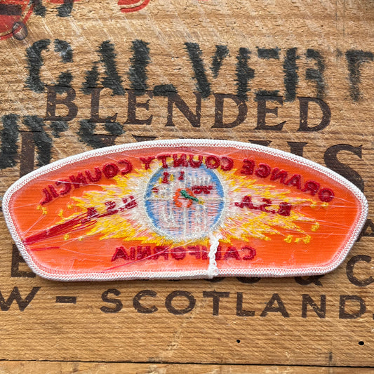 【USA vintage】Boy Scout Patch 
Orange County Council