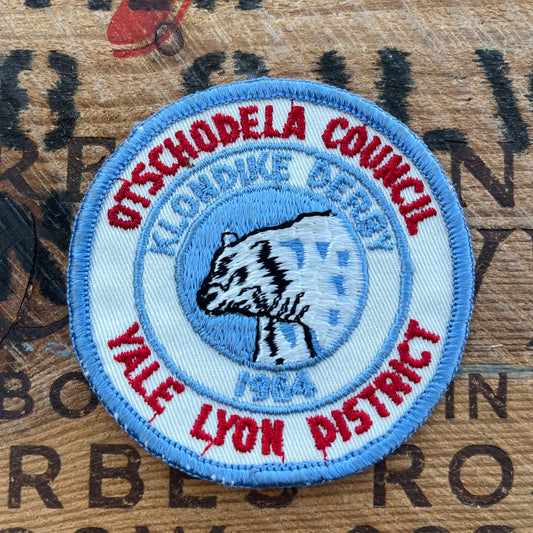 【USA vintage】Boy Scout Patch Klondike Derby