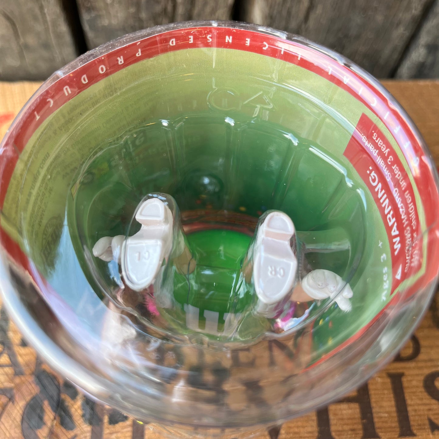 【USA】M&M's bendable body characters GRERN figure