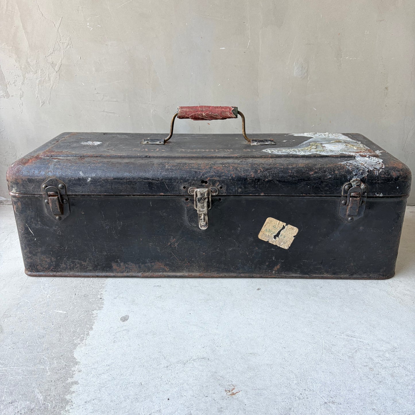 【USA vintage】Iron Toolbox