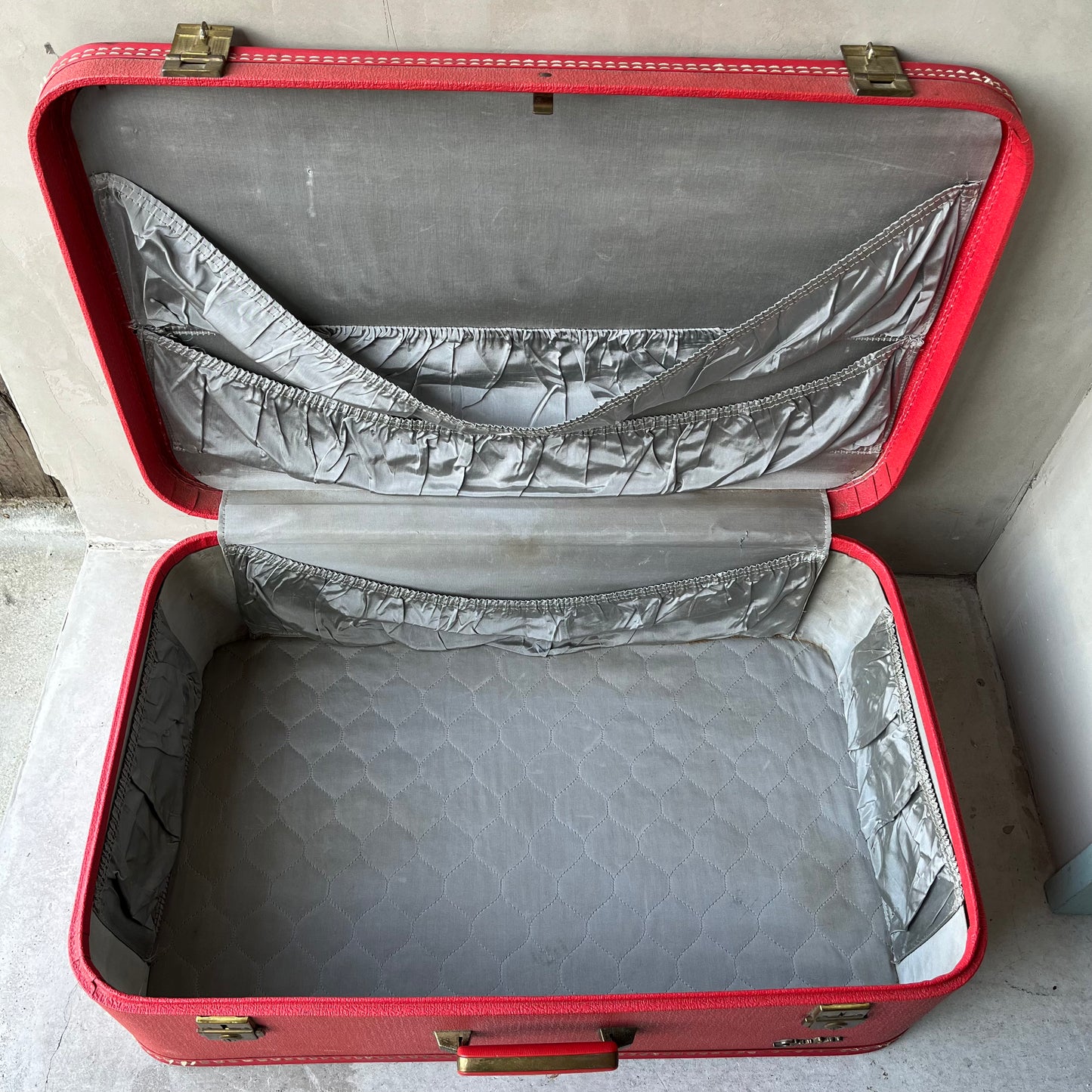 【USA vintage】Star line Suitcase