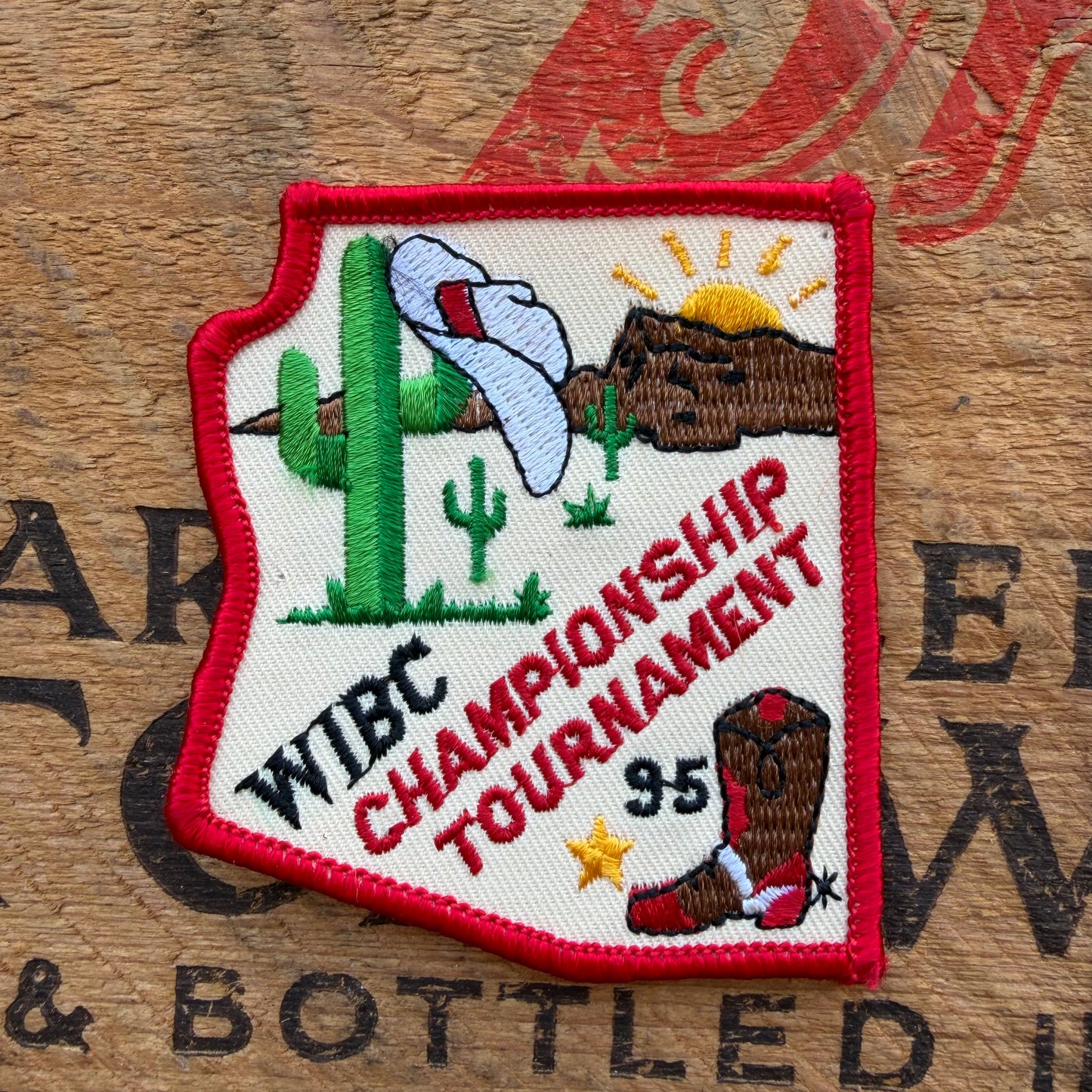 【USA vintage】Arizona WIBC Patch