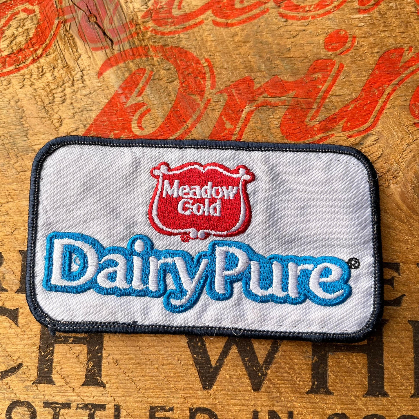 【USA vintage】Meadow Gold Dairy Pure Patch
