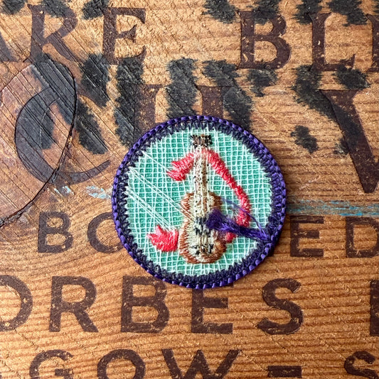 【USA vintage】Girl Scout Music Lover Patch