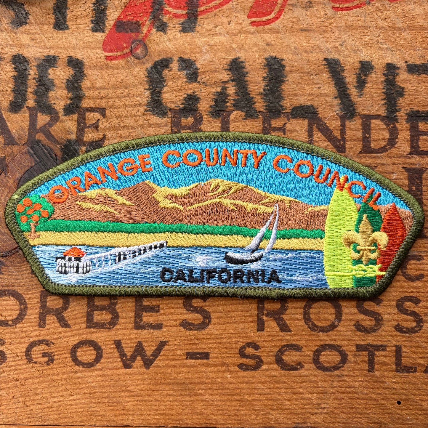 【USA vintage】Boy Scout Orange County Council Patch