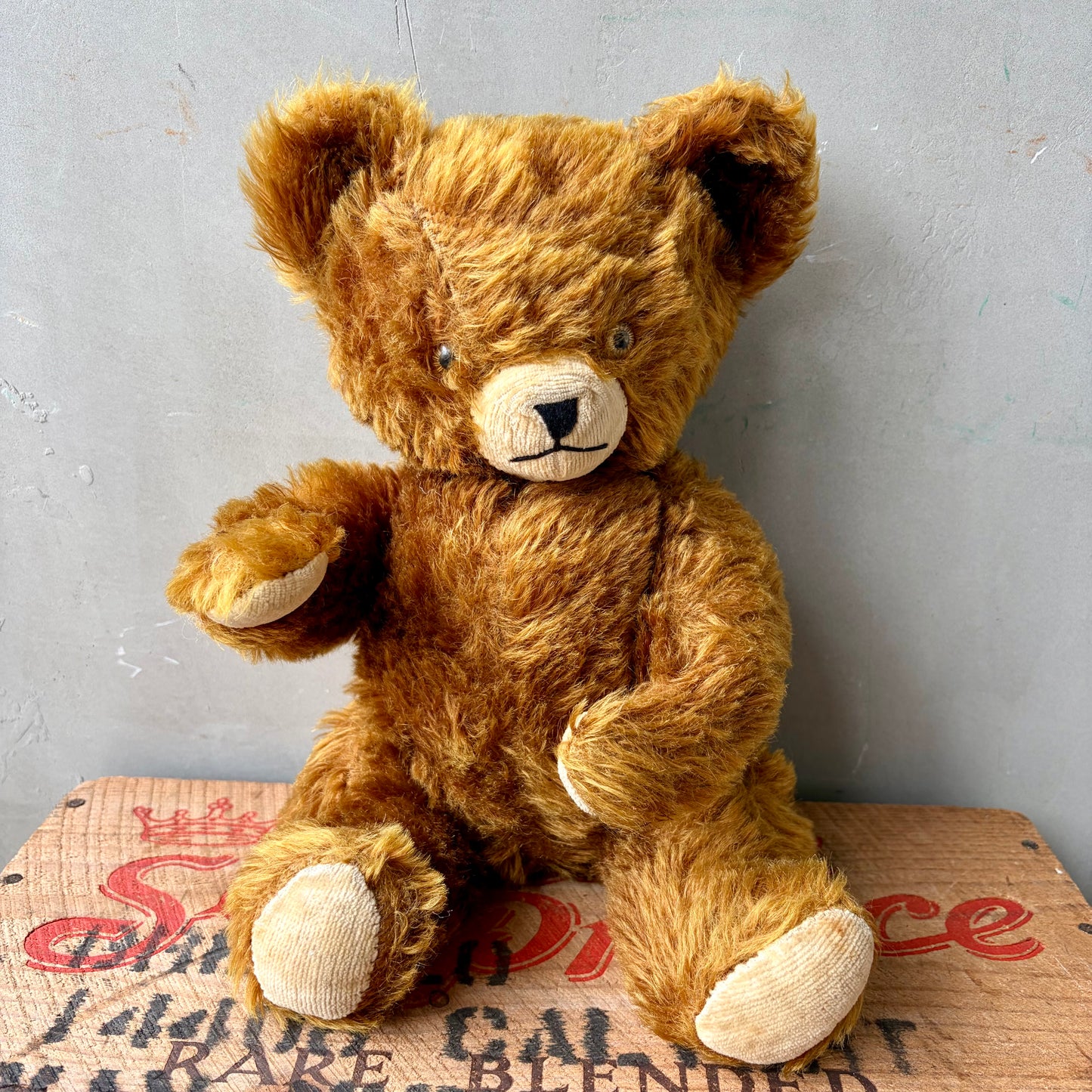 【USA vintage】Knickerbocker Toy Teddy Bear