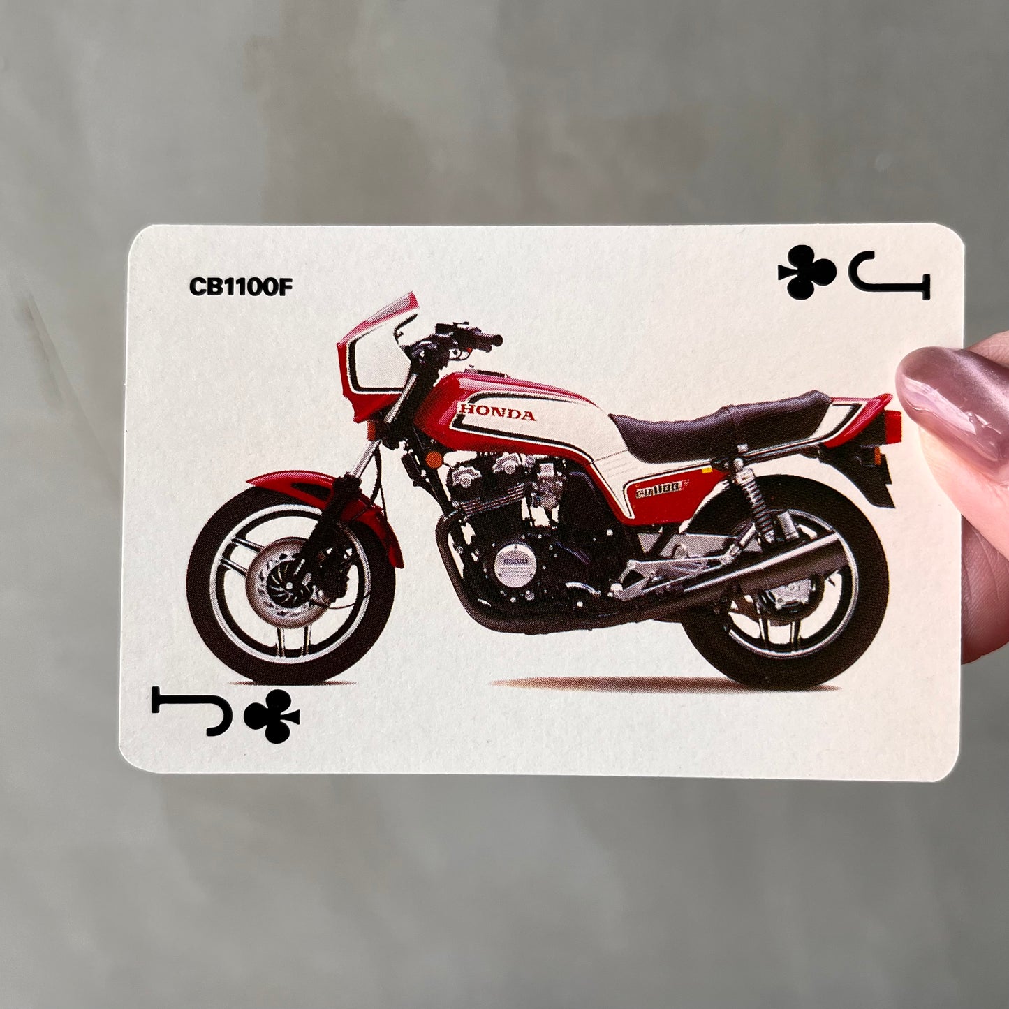 【1980s vintage】HONDA MOTORCYCLE PLAYING CARDS