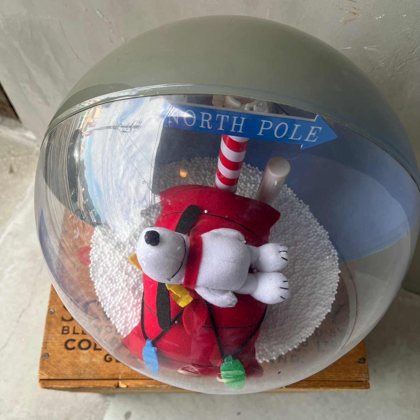 【USA vintage】Snoopy Snow Globe