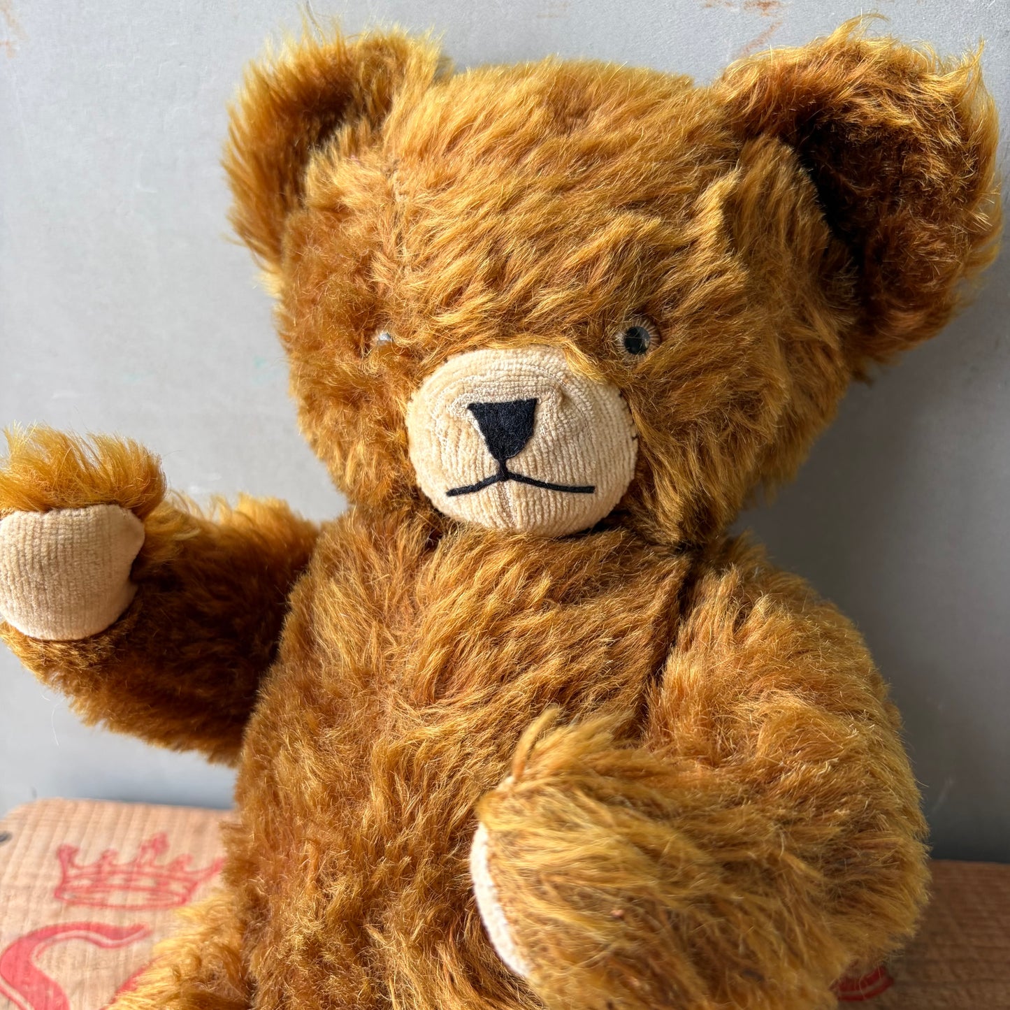 【USA vintage】Knickerbocker Toy Teddy Bear