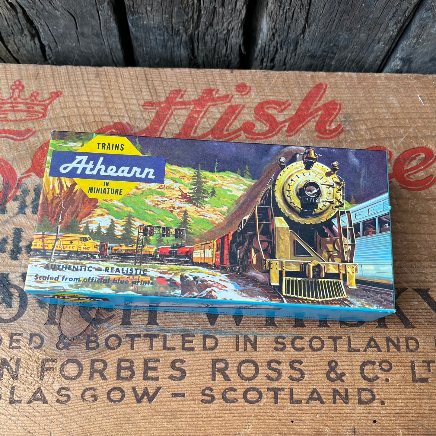 【USA vintage】ATHEARN 5742 40FT CONTAINER GENSTAR