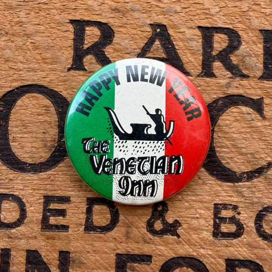 【USA vintage】The Venetian Inn 缶バッジ
