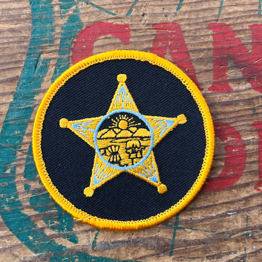 【USA vintage】ワッペン　Sheriff Ohio