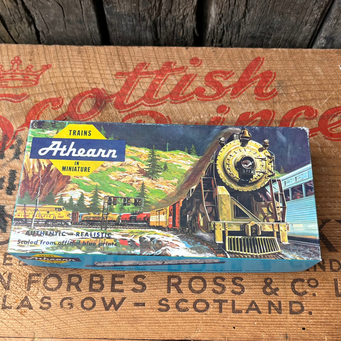 【USA vintage】ATHEARN 5746 40FT CONTAINER TIP HOOK TRITON