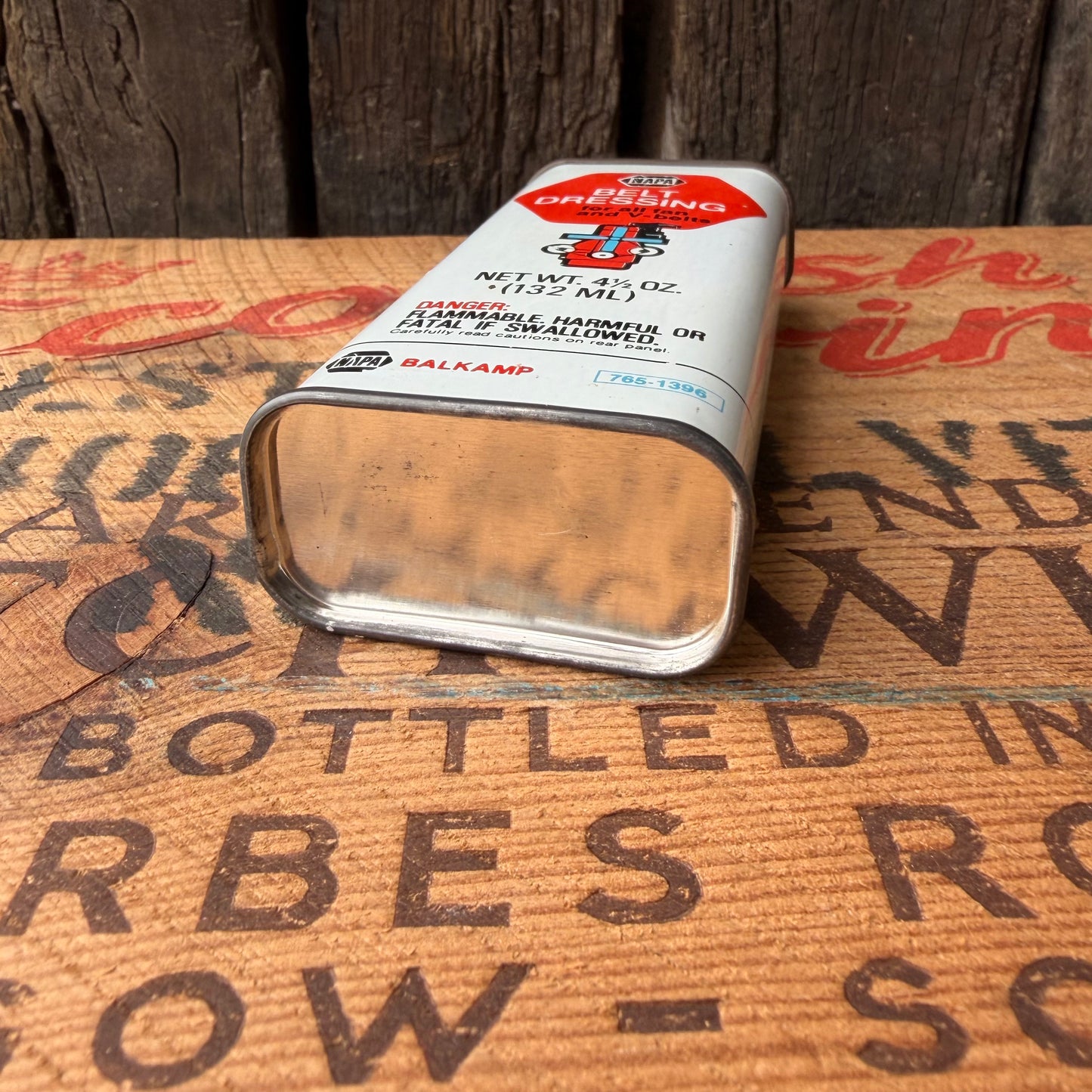 【USA vintage】NAPA Belt Dressing Can