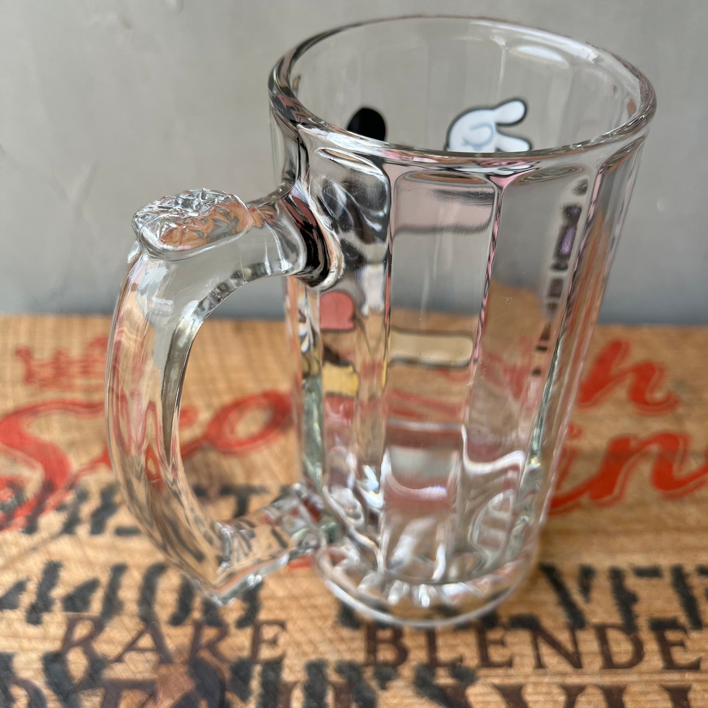【USA vintage】Mickey Mouse Heavy Beer Mug