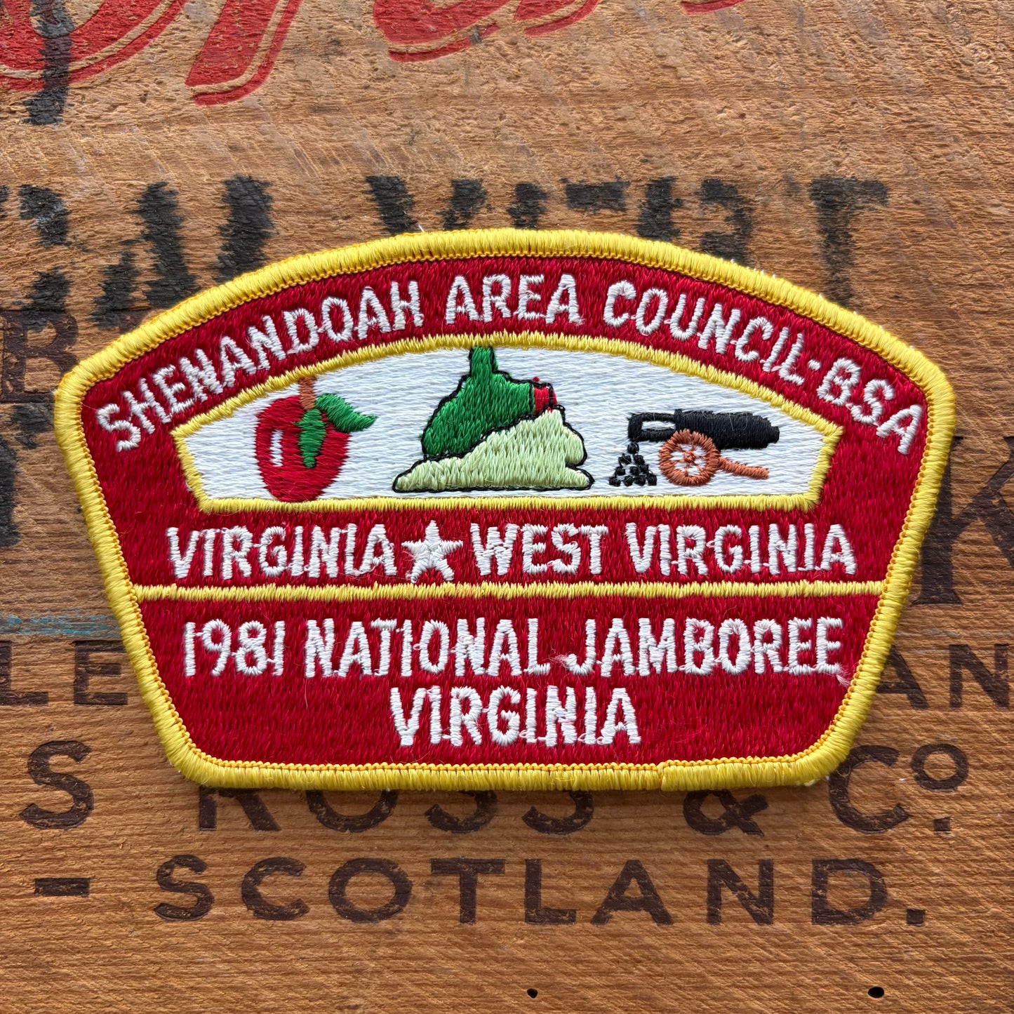 【USA vintage】Boy Scout Shenandoah Area Council Patch