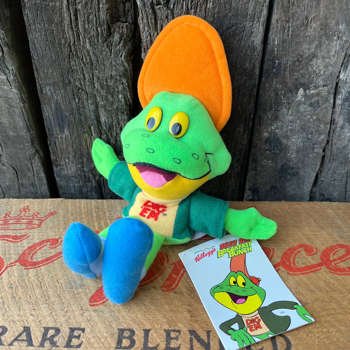 【USA vintage】Kellogg’s Bean Bag Plush Dig’Em