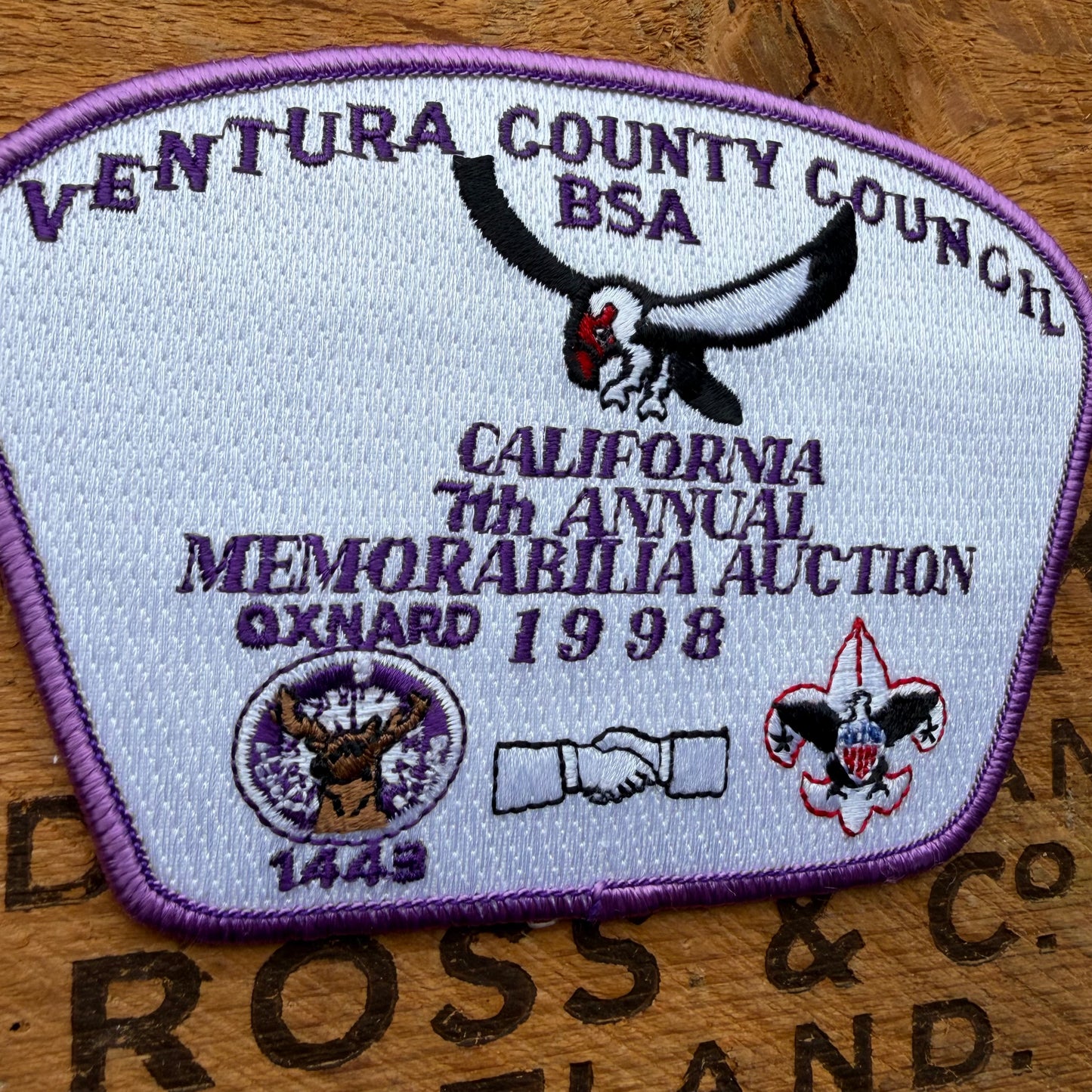 【USA vintage】Boy Scout Patch Ventura County Council