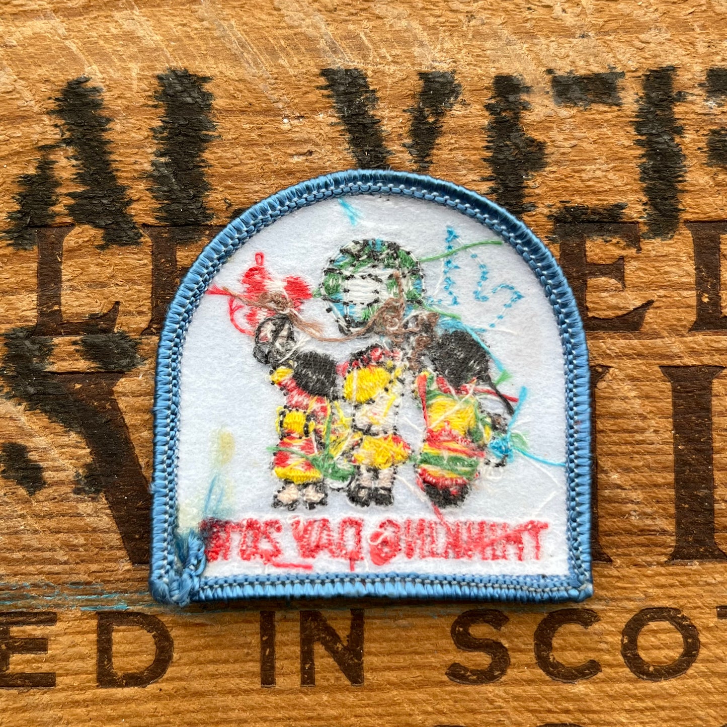 【USA vintage】Girl Scout Patch THINKING DAY