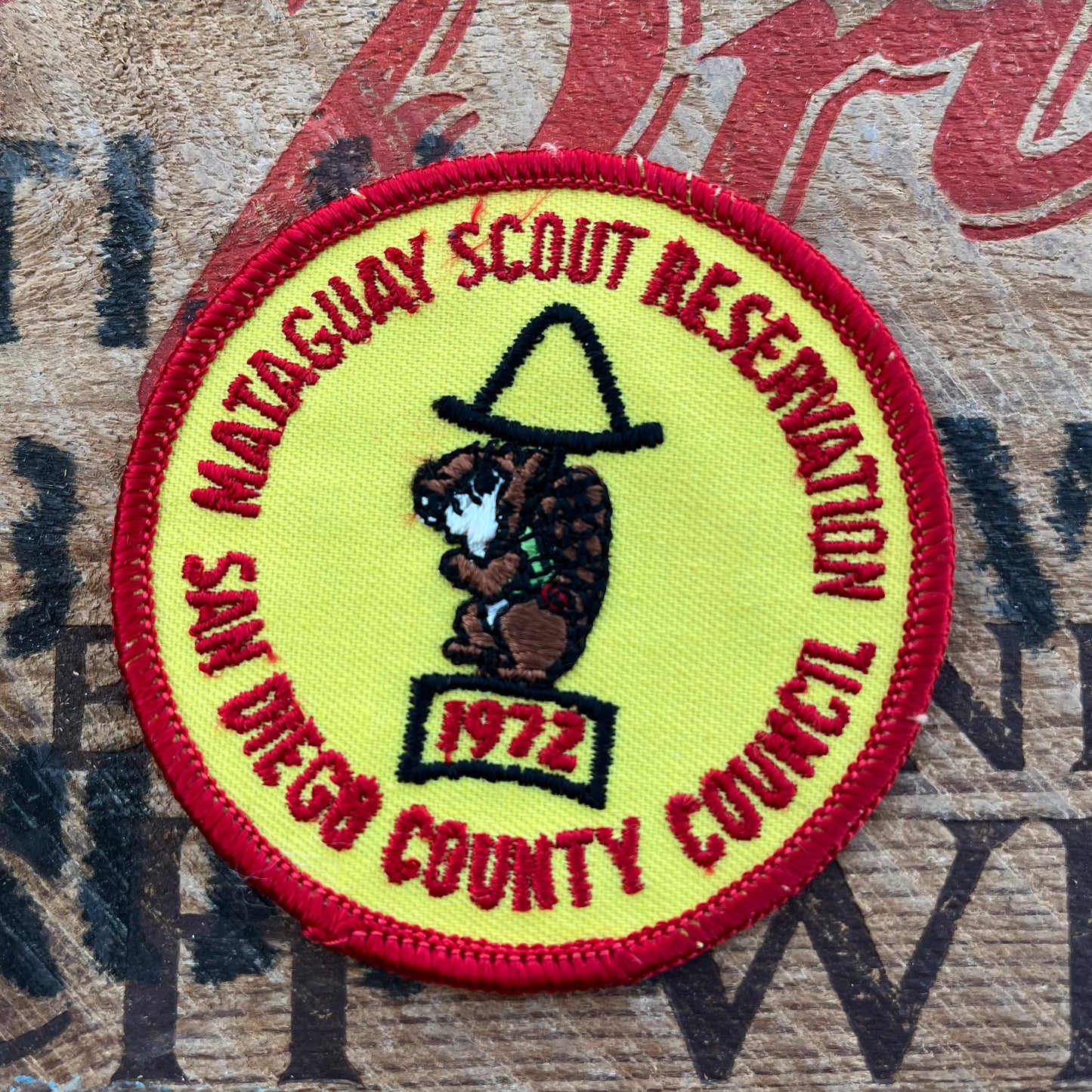 【USA vintage】Boy Scout Patch Mataguay Scout