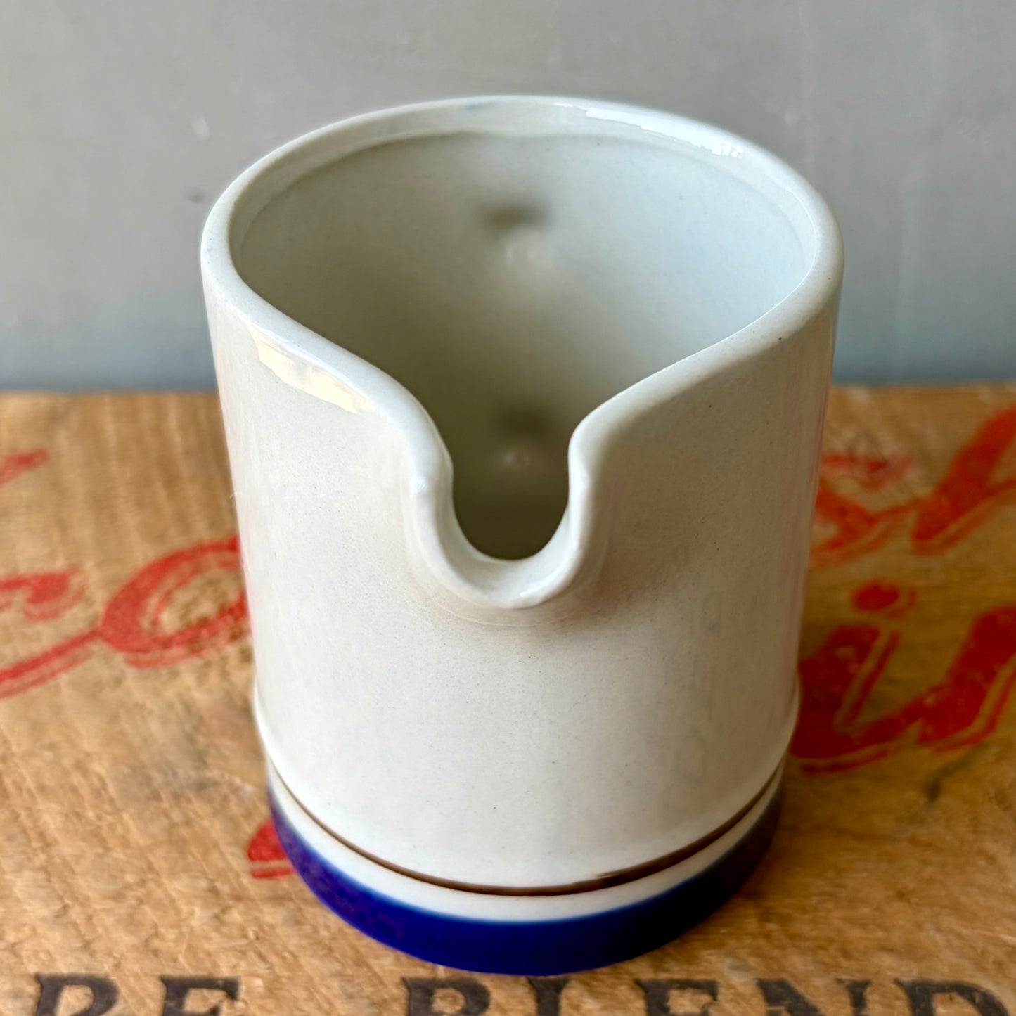 【USA vintage】CATALINA STONE Catalina Blue Creamer