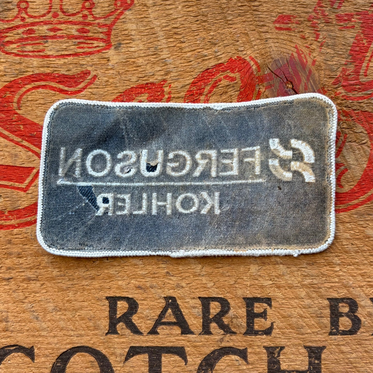 【USA vintage】FERGUSON KOHLER Patch