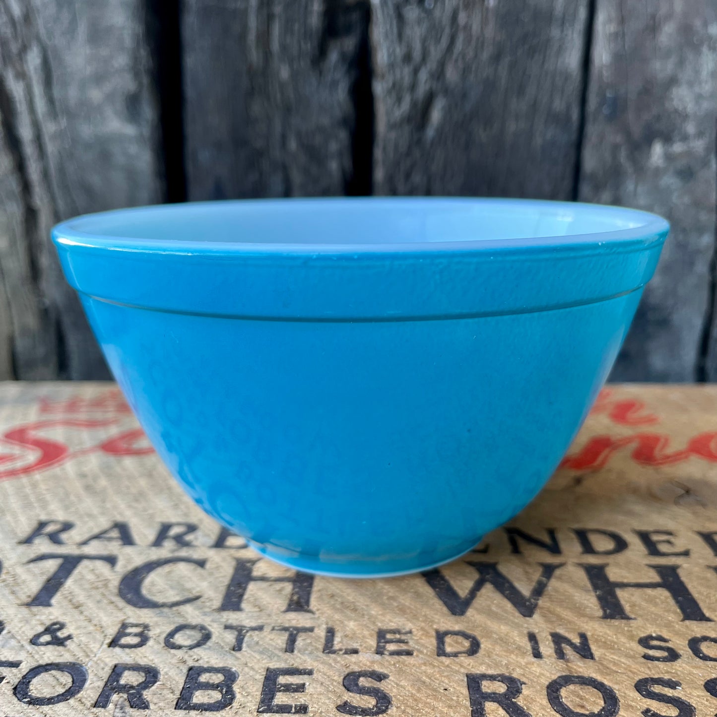 【USA 60s】Old PYREX Mixing Bowl Blue