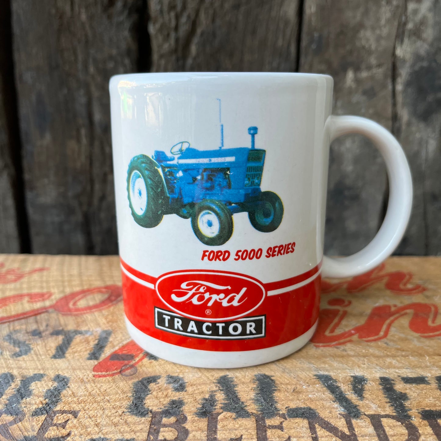 【USA vintage】Ford Tractor 5000 Series Coffee Cup Mug Official Licensed